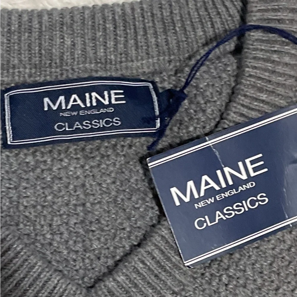 Maine classics Gray Men's Sweater